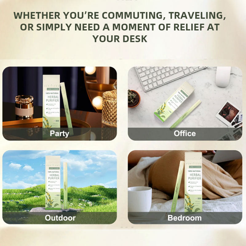 🏆【Upgraded 600-Puff】Breathe HZA™ Mullein Relaxation Stick – Soothes Lungs, Detoxifies, Freshens Breath